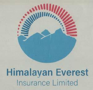 HIMALAYAN EVEREST INSURANCE LIMITED (and logo) trademark logo