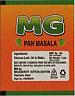MG PAN MASALA (and logo) trademark logo