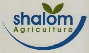 SHALOM AGRICULTURE (and logo) trademark logo