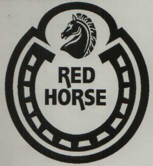 RED HORSE (and logo) trademark logo