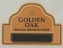 GOLDEN OAK PREMIUM DRINKING WATER (and logo) trademark logo