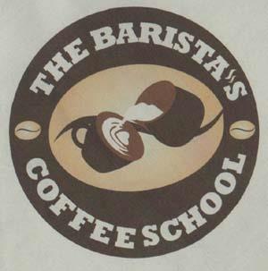 THE BARISTA'S COFFEE SCHOOL (and logo) trademark logo