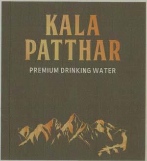 KALA PATTHAR PREMIUM DRINKING WATER (and logo) trademark logo