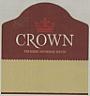 CROWN PREMIUM DRINKING WATER (and logo) trademark logo
