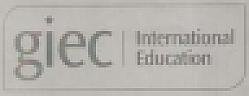 giec International Education (and logo) trademark logo