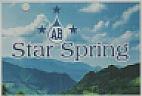 AB STAR SPRING (and logo) trademark logo
