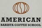 AMERICAN BARISTA COFFEE SCHOOL (and logo) trademark logo