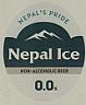 NEPAL ICE NON-ALCOHOLIC BEER (and logo) trademark logo