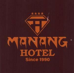 MANANG HOTEL (and logo) trademark logo