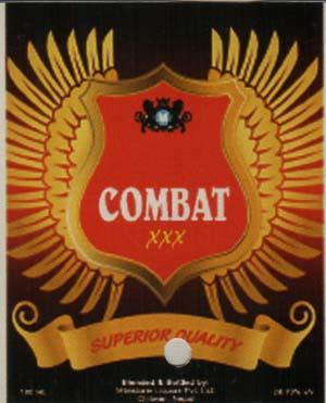 COMBAT (and logo) trademark logo