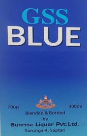 GSS BLUE (and logo) trademark logo