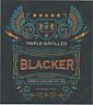 BLACKER TRIPLE DISTILLED (and logo) trademark logo