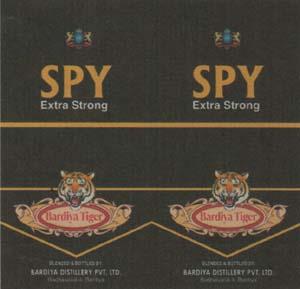 SPY EXTRA STRONG (and logo) trademark logo