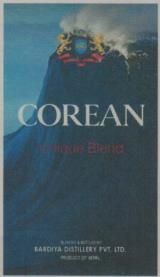 COREAN UNIQUE BLEND (and logo) trademark logo