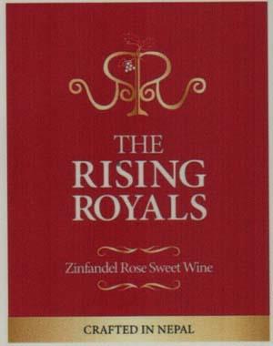THE RISING ROYALS (and logo) trademark logo