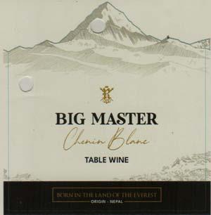 BIG MASTER CHENIN BLANC TABLE WINE (and logo) trademark logo