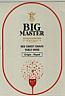 BIG MASTER ULTRA PREMIUM RED SWEET GRAPE TABLE WINE (and logo) trademark logo