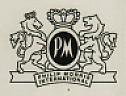 PM CREST (w/PHILIP MORRIS INTERNATIONAL) (and logo) trademark logo