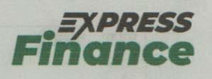 EXPRESS FINANCE (and logo) trademark logo