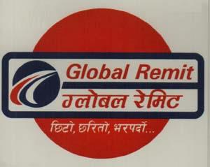 GLOBAL REMIT (and logo) trademark logo