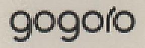 gogoro (and logo) trademark logo