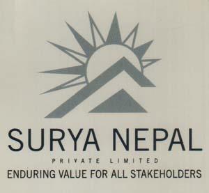 SURYA NEPAL PRIVATE LIMITED (and logo) trademark logo