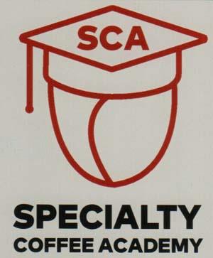 SPECIALTY COFFEE ACADEMY (and logo) trademark logo
