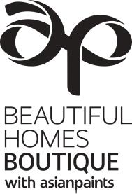 BEAUTIFUL HOMES BOUTIQUE WITH ASIANPAINTS (and logo) trademark logo