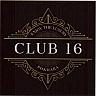 CLUB 16 (and logo) trademark logo