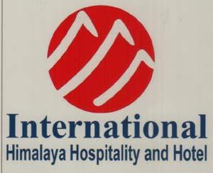 INTERNATIONAL HIMALAYA HOSPITALITY AND HOTEL (and logo) trademark logo