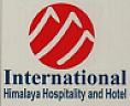 INTERNATIONAL HIMALAYA HOSPITALITY AND HOTEL (and logo) trademark logo