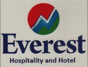 EVEREST HOSPITALITY AND HOTEL (and logo) trademark logo