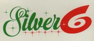 SILVER 6 (and logo) trademark logo