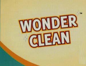 WONDER CLEAN (and logo) trademark logo