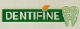 DENTIFINE (and logo) trademark logo