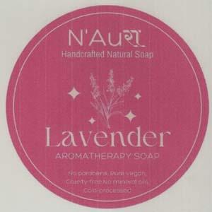N'AURA LAVENDER (and logo) trademark logo