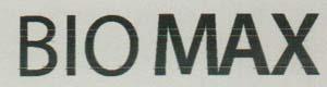 BIO MAX (and logo) trademark logo