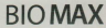 BIO MAX (and logo) trademark logo