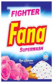 FIGHTER FANA SUPERWASH (and logo) trademark logo