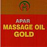 APAR MASSAGE OIL GOLD (and logo) trademark logo