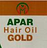 APAR HAIR OIL GOLD (and logo) trademark logo