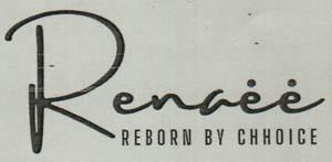 RENAEE REBORN BY CHHOICE (and logo) trademark logo