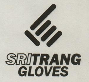 SRITRANG GLOVES (and logo) trademark logo