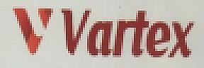 V VARTEX (and logo) trademark logo