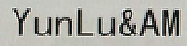 YunLu&AM (and logo) trademark logo