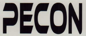 PECON (and logo) trademark logo