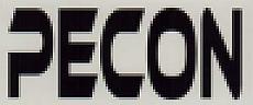 PECON (and logo) trademark logo