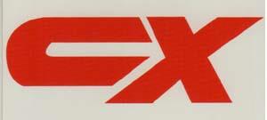 CX (and logo) trademark logo