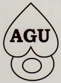 AGU (and logo) trademark logo