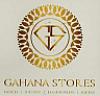 GSN GAHANA STORES (and logo) trademark logo